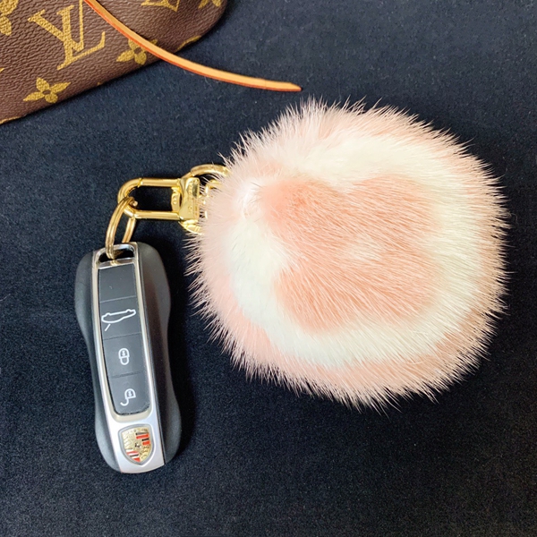 ブランドキーホルダー素材ディテール